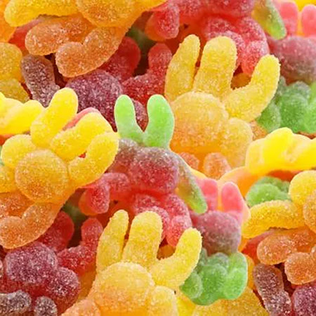 Sanded Gummy Spiders - SPG
