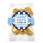 Game Day Cookies, Light Blue, Navy & White - GDNC