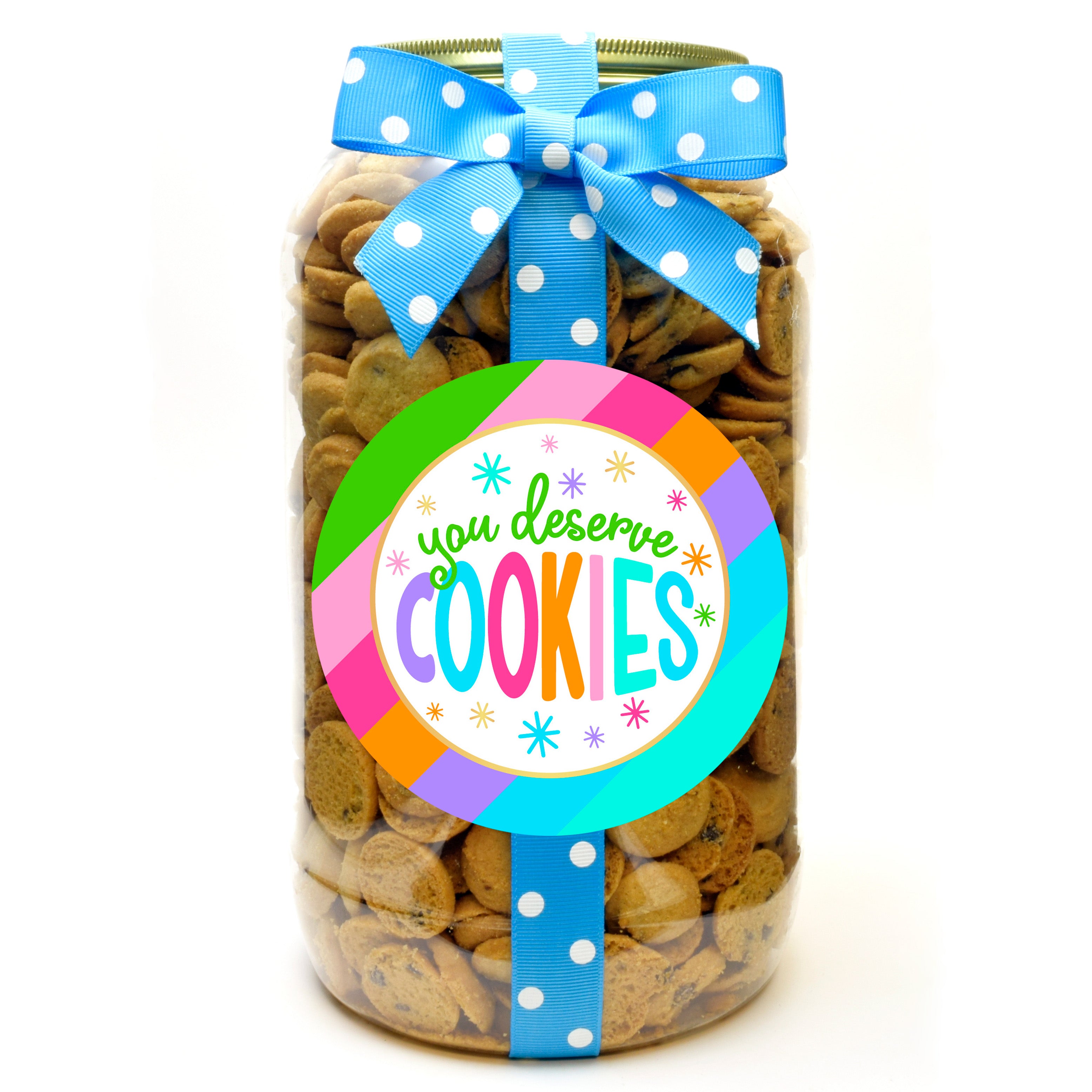 You Deserve Cookies, Bright Stripe - BSCO – Oh Sugar! Sweets