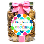 Chocolate Chip - Bright Dot Life is Better with Cookies