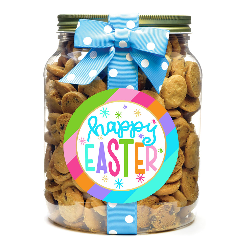 Chocolate Chip - Bright Stripe Happy Easter