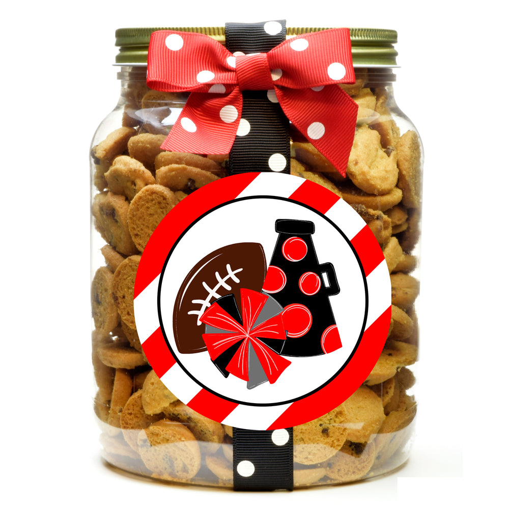 Football & Cheer, Red & Black - FGA
