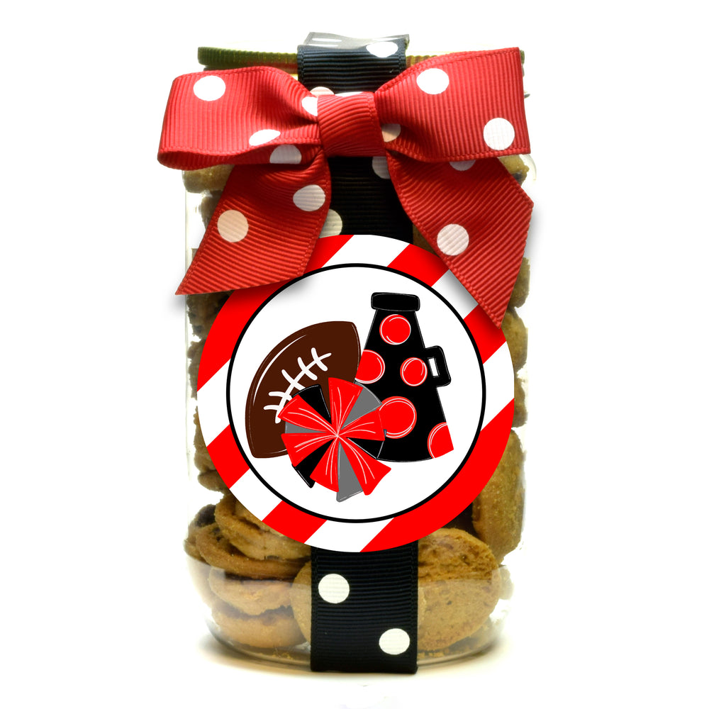 Football & Cheer, Red & Black - FGA
