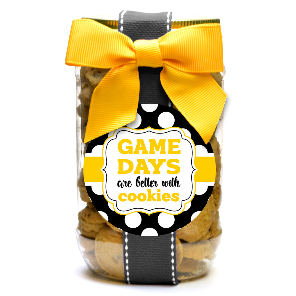 Game Day Cookies, Black & Gold - GDMO
