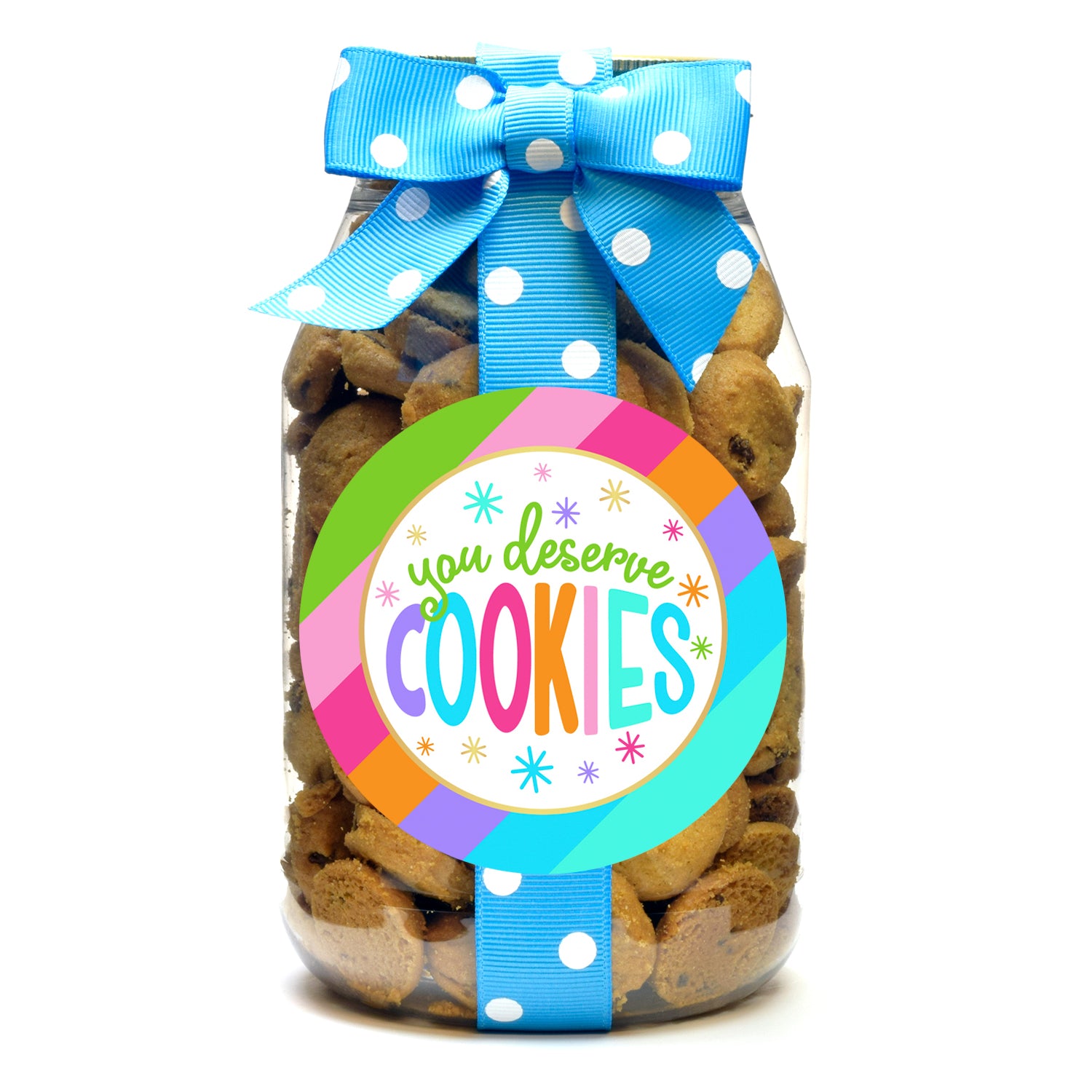 You Deserve Cookies, Bright Stripe - BSCO – Oh Sugar! Sweets