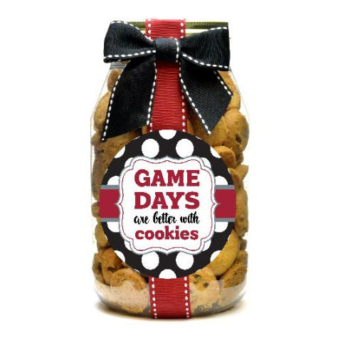 Game Day Cookies, Crimson, Black & Gray - GDAL