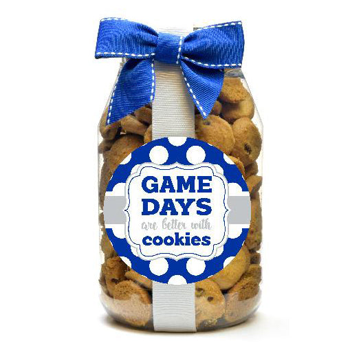 Game Day Cookies, Silver & Blue - GDKY