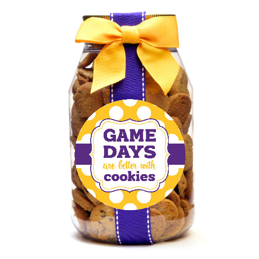 Game Day Cookies, Purple & Gold - GDLS