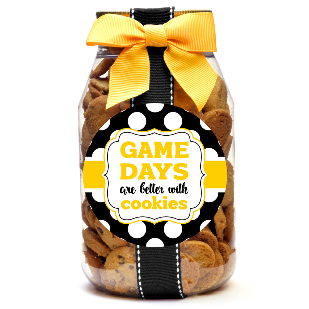 Game Day Cookies, Black & Gold - GDMO