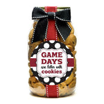 Game Day Cookies, Crimson, Black & White - GDSC