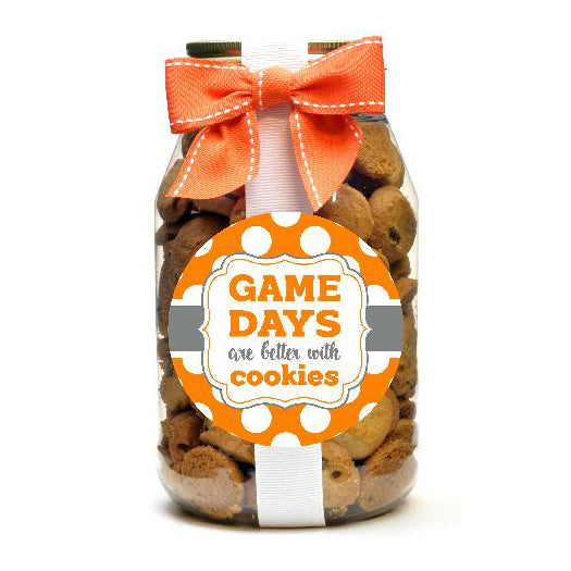 Game Day Cookies, Orange & White - GDTN