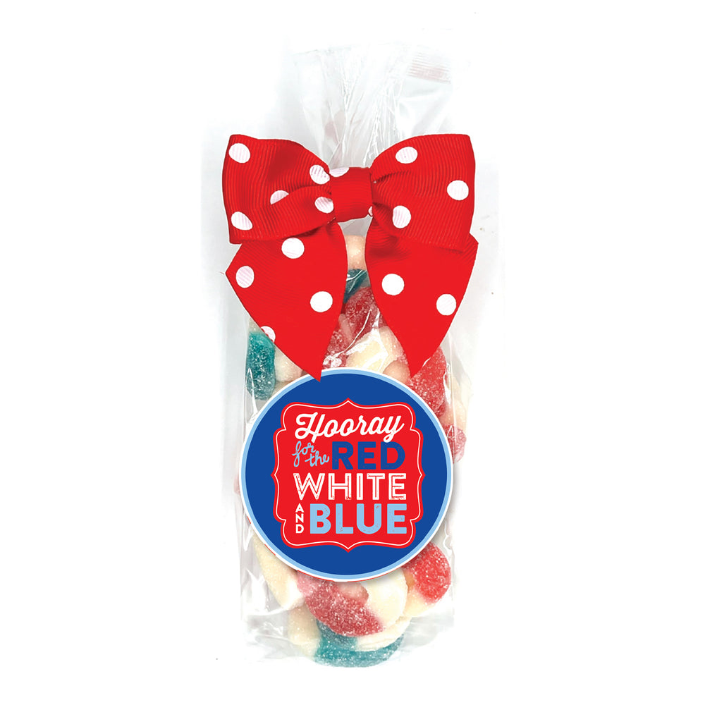 Candy - Hooray for the Red, White & Blue, Freedom Gummy Rings - HRWB