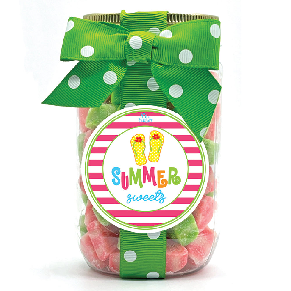 Candy - Summer Sweets, Gummy Summer Watermelon Slices - SFF