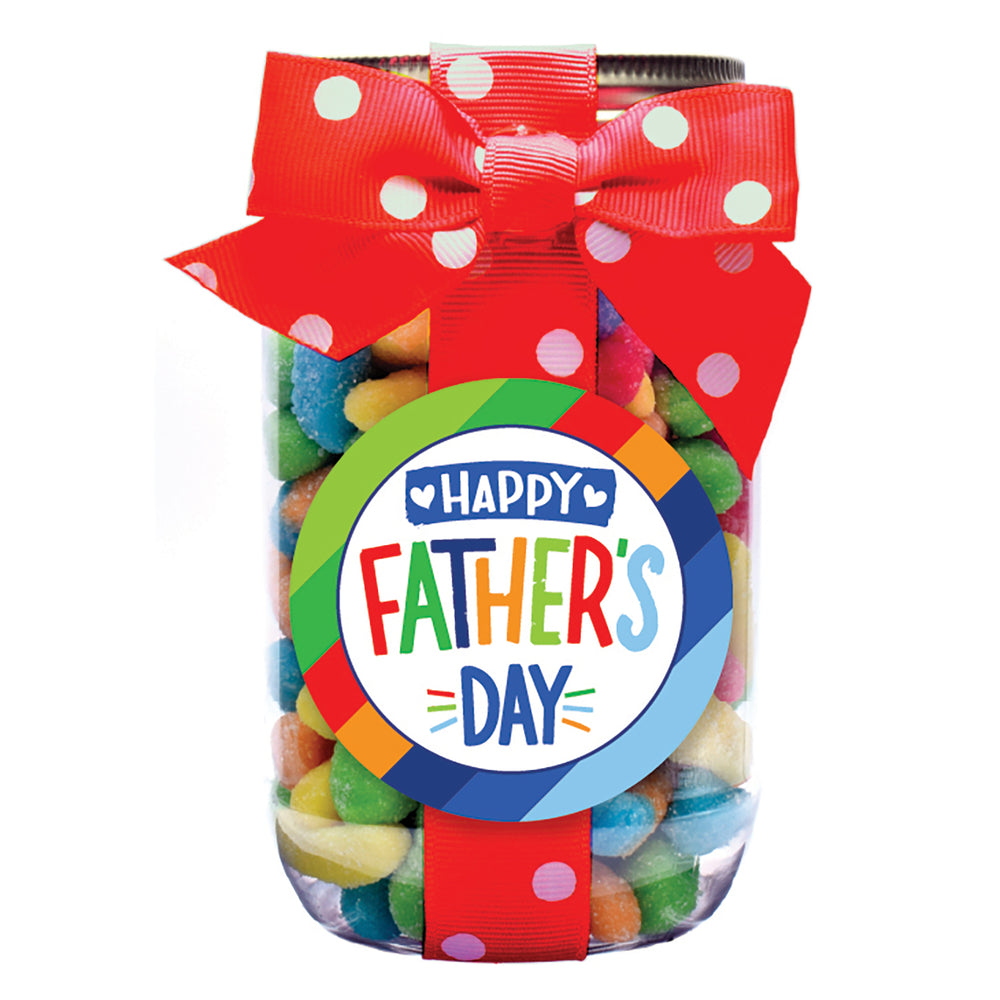Candy - Father's Day, Sour Sanded Gummy Worms - SFD