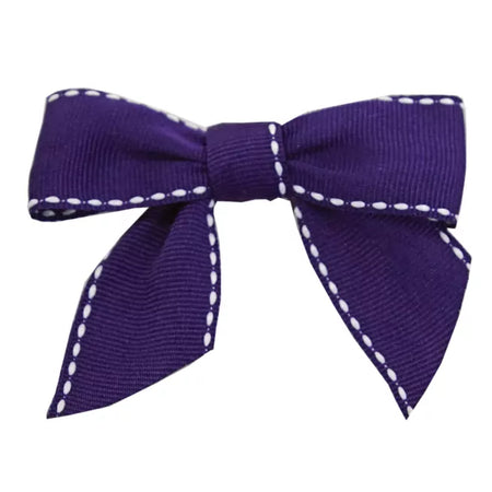 Purple Saddle Stitch