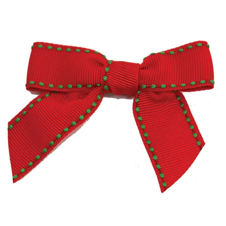 Red w/ Kelly Saddle Stitch