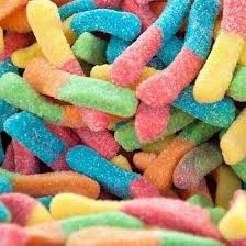 Sour Sanded Gummy Worms - NGW