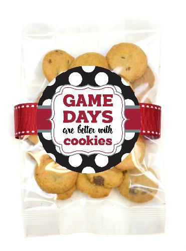 Game Day Cookies, Crimson, Black & Gray - GDAL