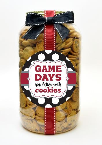 Game Day Cookies, Crimson, Black & Gray - GDAL