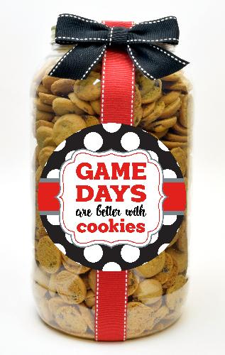Game Day Cookies, Red & Black - GDGA
