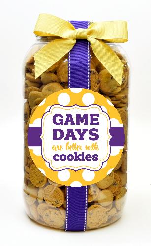 Game Day Cookies, Purple & Gold - GDLS
