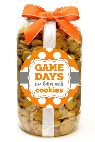Game Day Cookies, Orange & White - GDTN