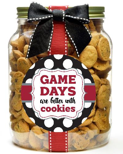 Game Day Cookies, Crimson, Black & Gray - GDAL