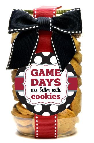 Game Day Cookies, Crimson, Black & Gray - GDAL