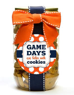 Game Day Cookies, Navy & Orange - GDAU