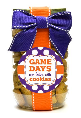 Game Day Cookies, Orange & Purple - GDCL