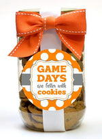 Game Day Cookies, Orange & White - GDTN